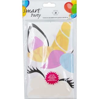 Mantel decorativo Unicornio 120 x 180 paquete 1 unidad -