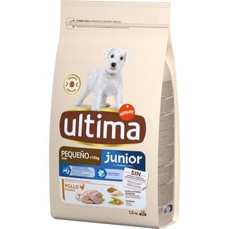 Mini Junior pienso para perros cahorros minis con pollo bolsa 1,5 kg -