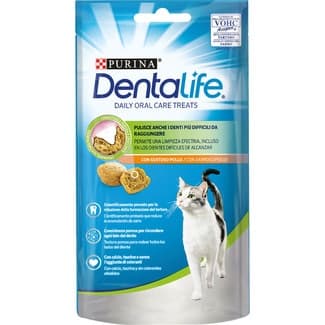Snack dental para gatos con pollo envase 40 g -