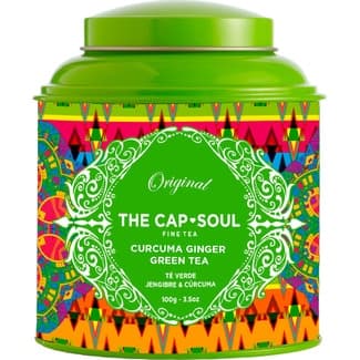 Original té verde con jengibre y cúrcuma a granel lata 100 g -
