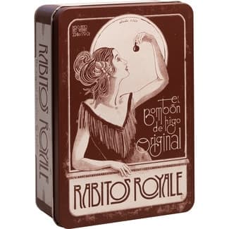 Rabitos Royale bombón de higo con chocolate negro lata 248 g -