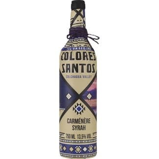Vino tinto carmenere syrah de Chile botella 75 cl -