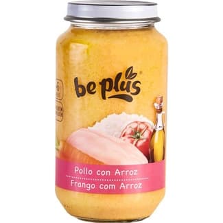 Tarrito de pollo con arroz sin gluten desde 6 meses envase 250 g -