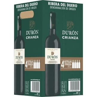 Vino tinto crianza DO Ribera del Duero Caja 4 botellas 75 cl -