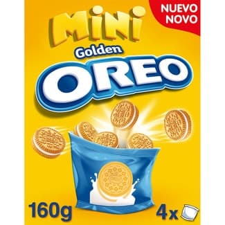 Golden mini galletas estuche 160 g -