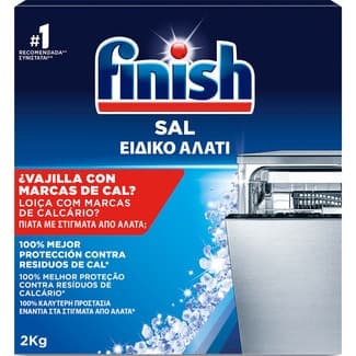 Sal para lavavajillas granulada maleta 2 kg -