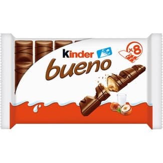 Barritas de chocolate con leche y avellanas pack 8 x 2 barritas estuche 344 g -