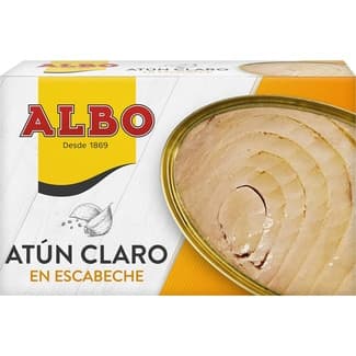 Atún claro en escabeche lata 82 g neto escurrido -