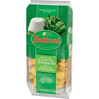 Pasta fresca tortellini relleno de ricotta y espinacas 2 raciones envase 230 g -