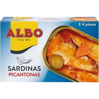 Sardinas en salsa picantona lata 85 g neto escurrido -