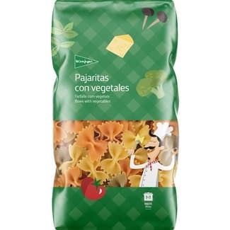 Pajaritas con vegetales paquete 500 g -