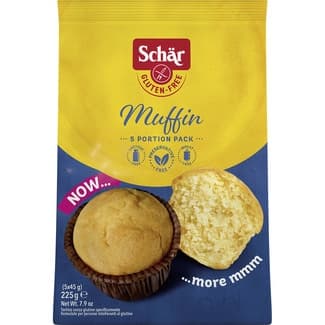 Muffins con yogurt sin gluten, sin lactosa y sin aceite de palma envase 225 g -