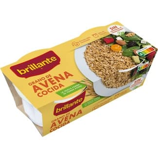 Avena en grano cocida pack 2 envase 125 g -