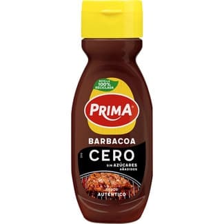 Salsa barbacoa cero sin azícares añadidos sin gluten envase 265 g -