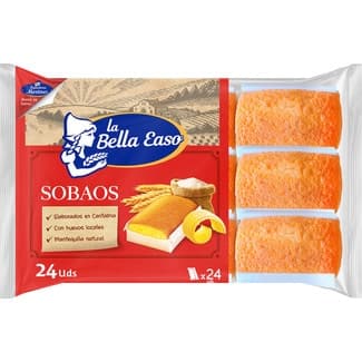 Sobaos 24 unidades bolsa 432 g -