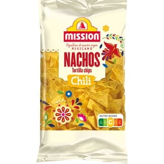 Nachos tortilla chips chili paquete 200 g -