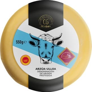 Queso de leche de vaca DOP Arzúa-Ulloa pieza 550 g -