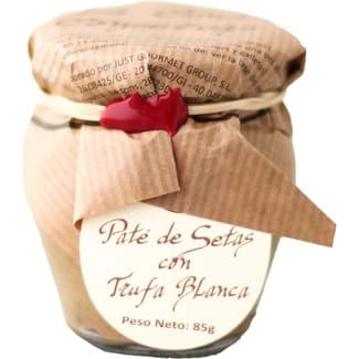 Paté de hongos con trufa blanca envase 85 g -