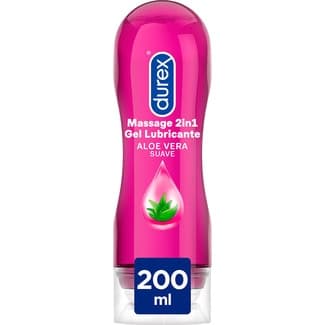 Play lubricante Massage 2 en 1 con aloe vera envase 200 ml -