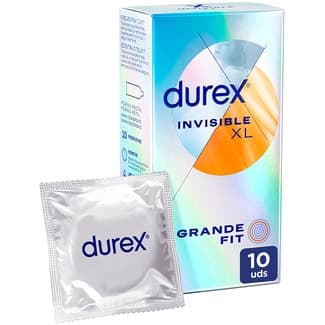 Preservativos Invisible XL caja 10 unidades -
