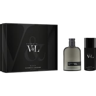 Esencia Black estuche con eau de toilette masculina spray 100 ml + desodorante spray 150 ml -