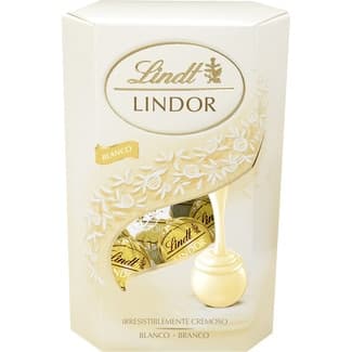 Bombones de chocolate blanco estuche 200 g -