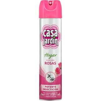 Insecticida hogar para moscas y mosquitos perfume rosas spray 600 ml -