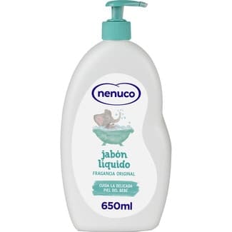 Jabón líquido infantil fragancia original dosificador 650 ml -