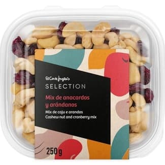 Mix de anacardos y arándanos tarrina 250 g -