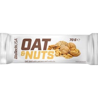 Barritas energetica de avena con alto contenido en fibra y crujientes semillas envase 70 g -