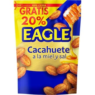 Cacahuetes dorados a la miel y sal bolsa 90 g -