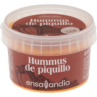 Hummus de piquillo tarrina 240 g -