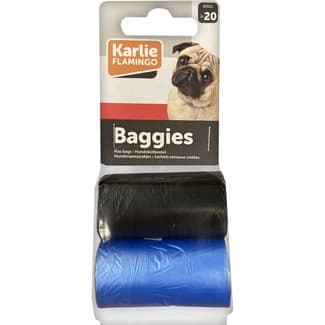 Bolsas higiénicas para perros envase 2 rollos 20 bolsas -