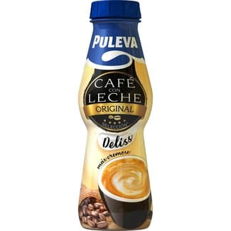 Bebida láctea de café original con leche sin gluten botella 220 ml -