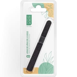 Limas de uñas de 2 caras blister 8 unidades -