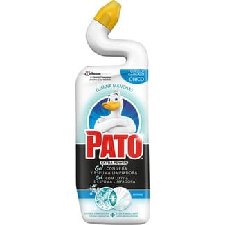 Gel WC con lejía y espuma limpiadora Extra Power Marine botella 750 ml -