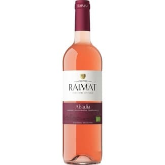 Abadía vino rosado cabernet sauvignon tempranillo ecológico DO Coster del Segre botella 75 cl -