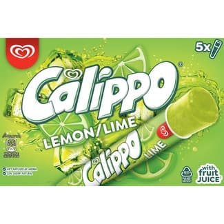 Lima-limón helado sabor lima-limón sin gluten 5 unidades estuche 525 ml -
