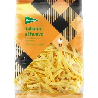 Pasta fresca tallarín al huevo 2 raciones envase 250 g -