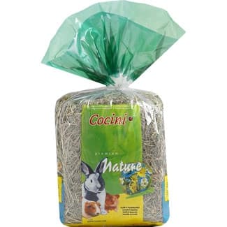 Heno para conejos y roedores manzanilla y diente de león envase 500 g -