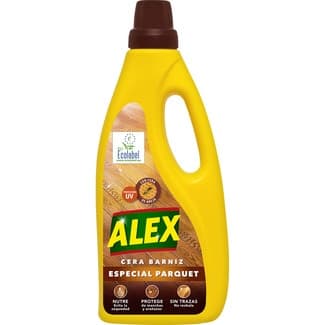 Cera líquida incolora especial parquet con cera de abeja botella 750 ml -
