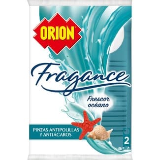 Fragance pinza antipolillas frescor oceánico bolsa 2 unidades -