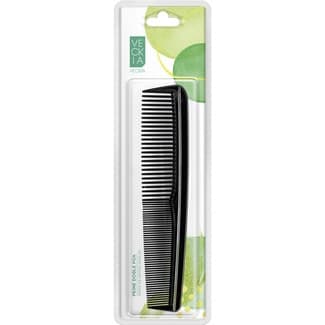 Peine doble de púa 18 cm blister 1 unidad -