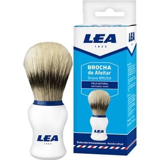 Brocha de afeitar de pelo natural caja 1 unidad -