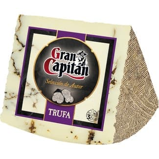 Queso curado mezcla con trufa elaborado con leche pasteurizada cuña 200 g -