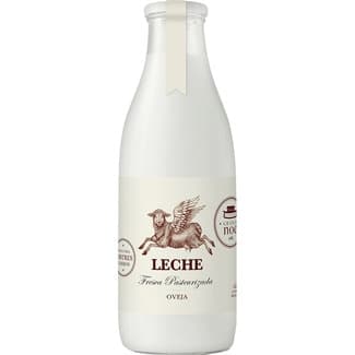 Leche fresca de oveja entera pasteurizada botella 750 ml -