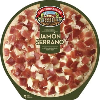 Pizza de jamón serrano envase 390 g -