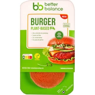 Burger vegana sin lactosa envase 200 g -
