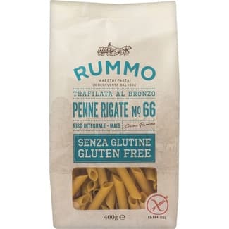 Penne rigate N.66 sin gluten paquete 400 g -