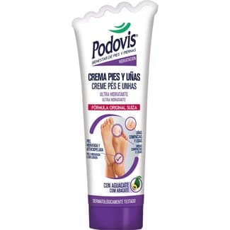 Crema de pies y uñas ultra hidratante con aguacate tubo 100 ml -